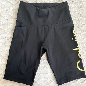 Calvin Klein Performance Black Bike Shorts Women’s Size XS